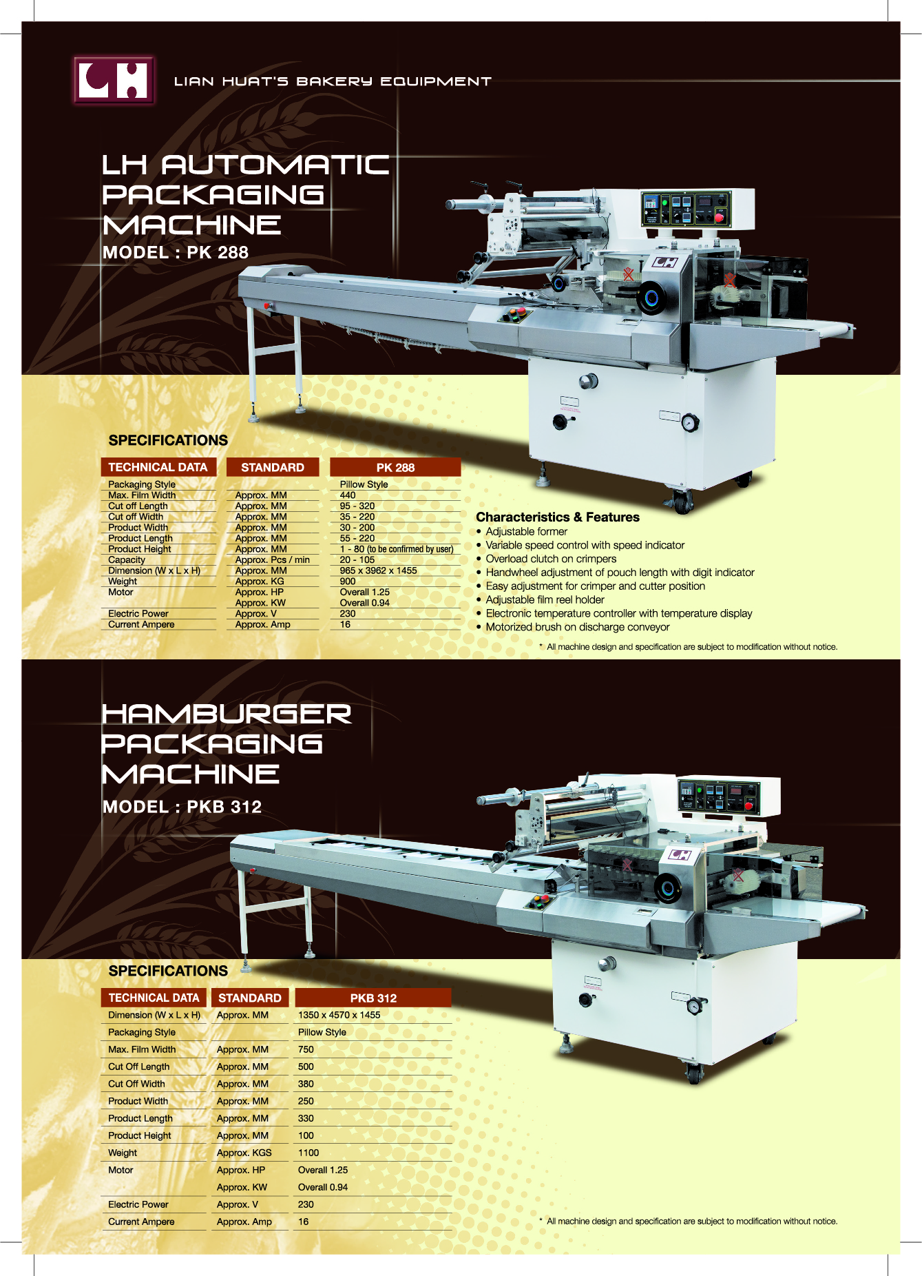 Lian Huat Machinery Sdn Bhd catalogue page 10