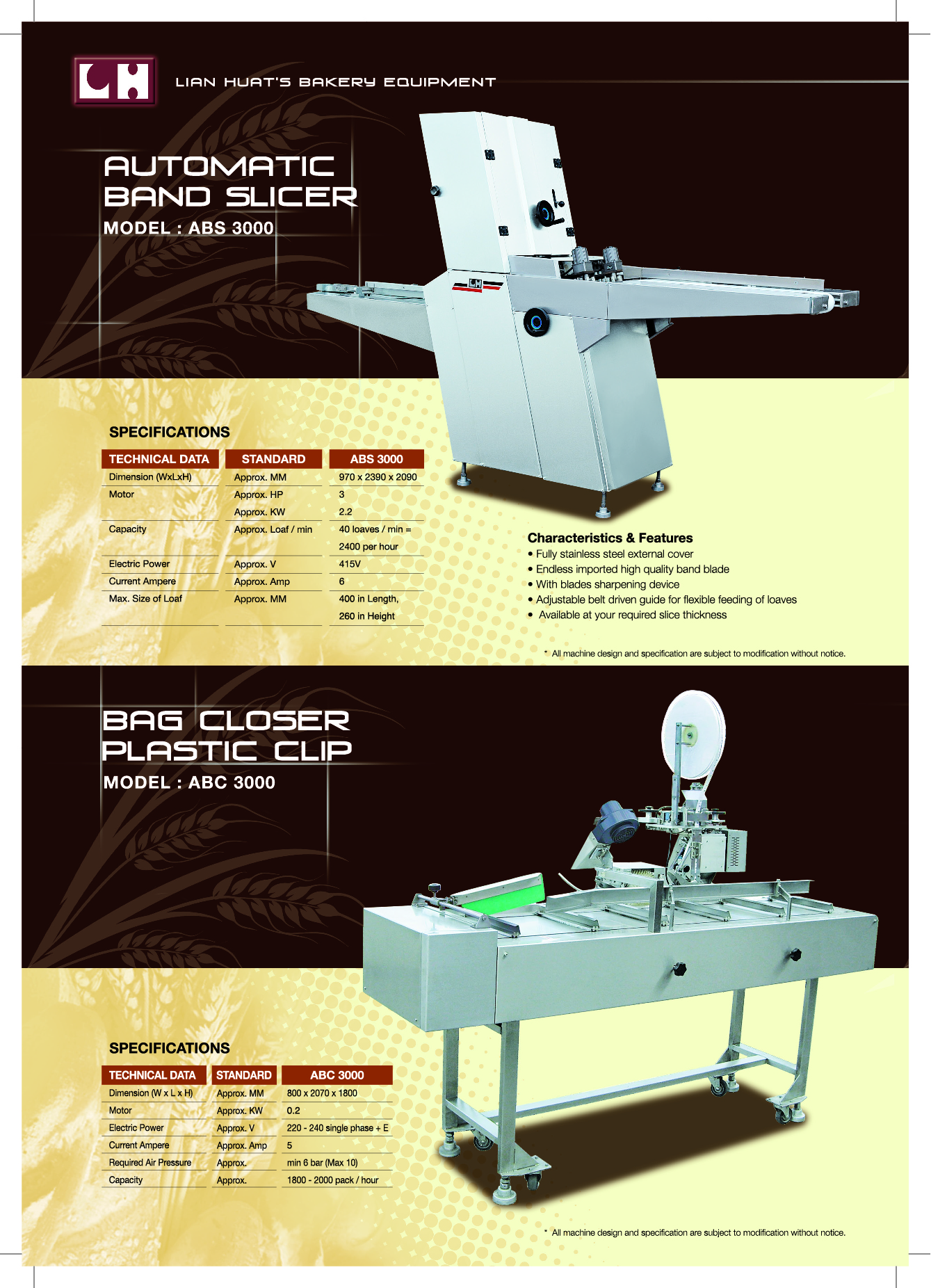 Lian Huat Machinery Sdn Bhd catalogue page 13